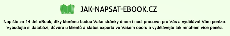 Jak napsat ebook